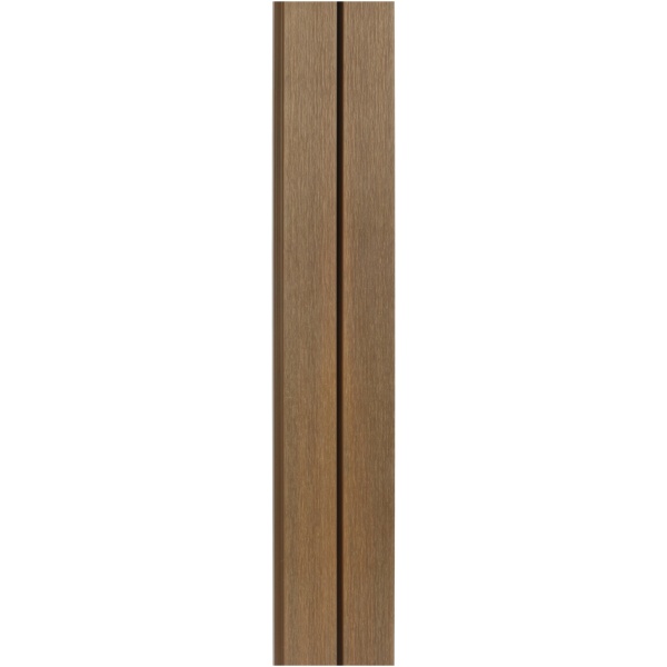 Composiet Gevelbekleding NewClick Rhombus Breed Teak 15,2 x 290cm