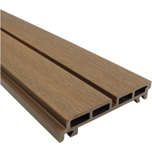 Composiet Gevelbekleding NewClick Rhombus Breed Teak 15,2 x 290cm
