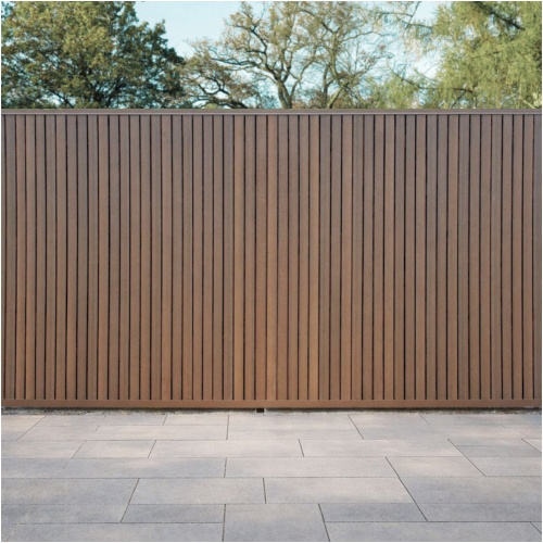 Composiet Schutting Rhombus Teak 180 × 200 cm