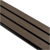 Composiet Gevelbekleding NewClick Rhombus Smal Walnoot/Zwart 15,2 x 290cm