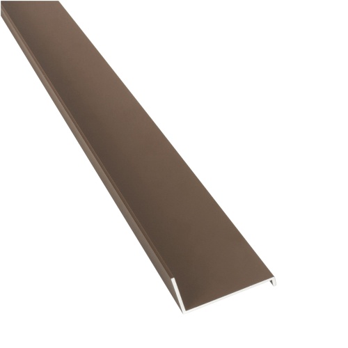 NewClick Onder-/tussenprofiel Aluminium Walnoot 290cm