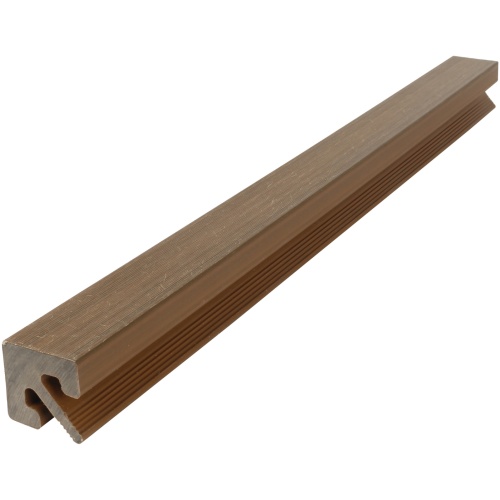 Click Hoek-Start-/Eindprofiel Universeel Teak 290cm