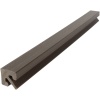 NewClick Hoek-Start-/Eindprofiel Universeel Walnoot 290cm