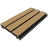 Composiet Gevelbekleding NewClick Rhombus Smal Eiken/Zwart 15,2 x 290cm