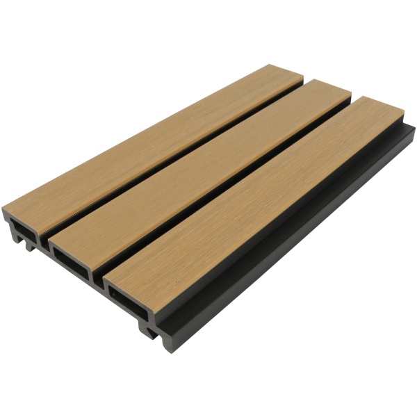 Composiet Gevelbekleding NewClick Rhombus Smal Eiken/Zwart 15,2 x 290cm