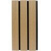 Composiet Gevelbekleding NewClick Rhombus Smal Eiken/Zwart 15,2 x 290cm