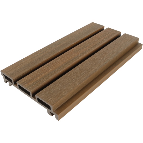 Composiet Gevelbekleding NewClick Rhombus Smal Teak 15,2 x 290cm