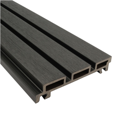 Composiet Gevelbekleding NewClick Rhombus Smal Zwart 15,2 x 290cm