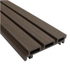 Composiet Gevelbekleding NewClick Rhombus Smal Walnoot 15,2 x 290cm