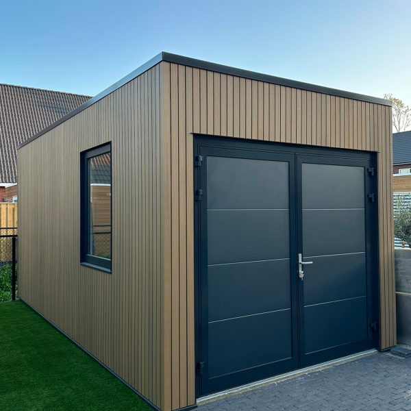 Composiet Gevelbekleding NewClick Rhombus Breed Eiken 15,2 x 290cm