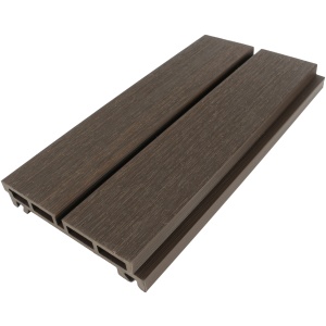 Composiet Gevelbekleding NewClick Rhombus Breed Walnoot 15,2 x 290cm