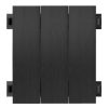 Composiet Gevelbekleding NewClick Zwart 14,7 x 290cm