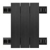 Composiet Gevelbekleding NewClick Zwart 9,7 x 290cm