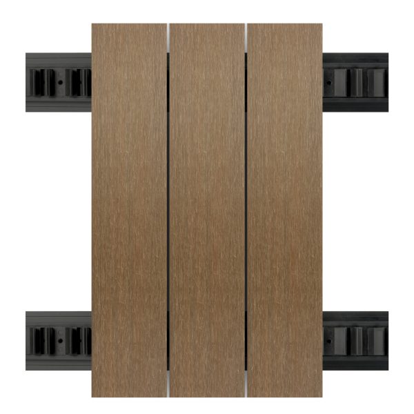Composiet Gevelbekleding NewClick Teak 9,7 x 290cm