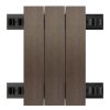 Composiet Gevelbekleding NewClick Walnoot 9,7 x 290cm