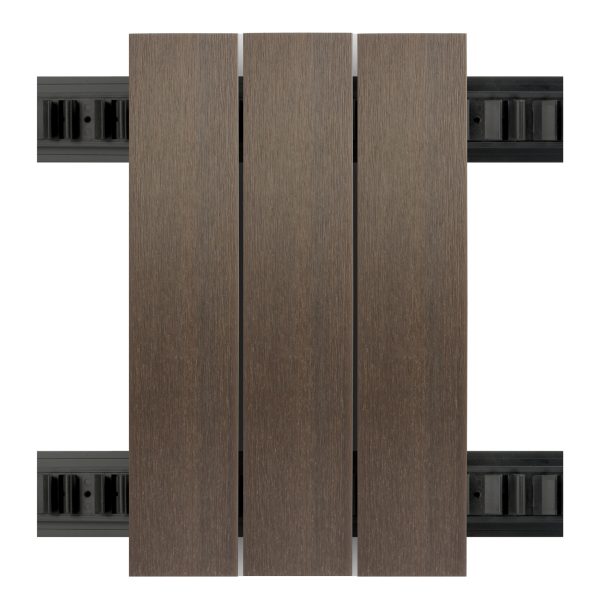 Composiet Gevelbekleding NewClick Walnoot 9,7 x 290cm