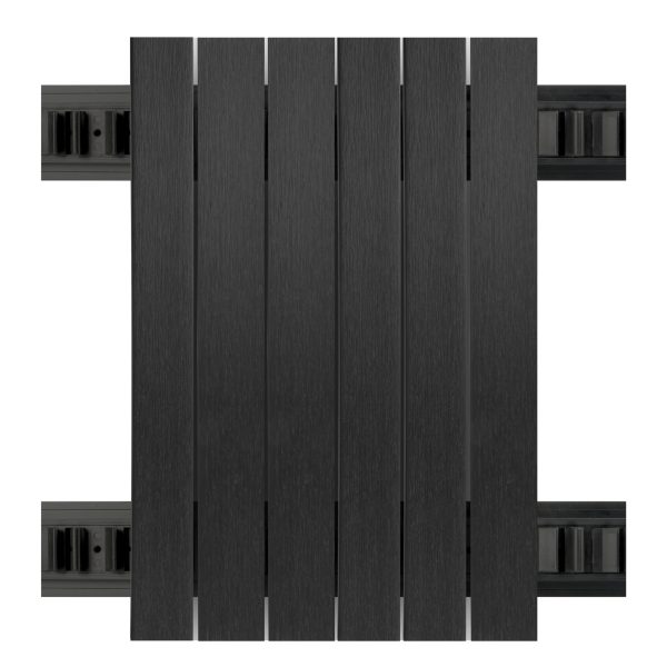 Composiet Gevelbekleding NewClick Zwart 4,7 x 290cm