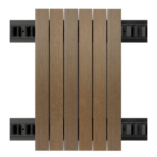Composiet Gevelbekleding NewClick Teak 4,7 x 290cm