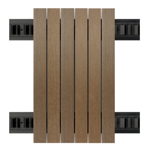 Composiet Gevelbekleding NewClick Teak 4,7 x 290cm