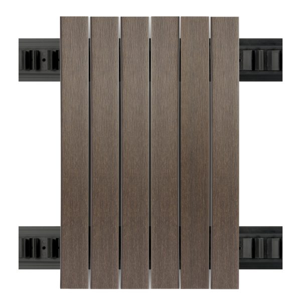 Composiet Gevelbekleding NewClick Walnoot 4,7 x 290cm