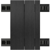Composiet Gevelbekleding NewClick Zwart Barcode Mix 290cm