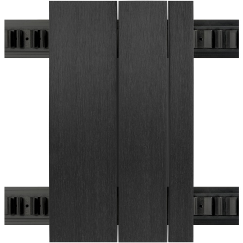 CSL-04-B-2 Composiet Gevelbekleding NewClick Zwart Barcode Mix 290cm