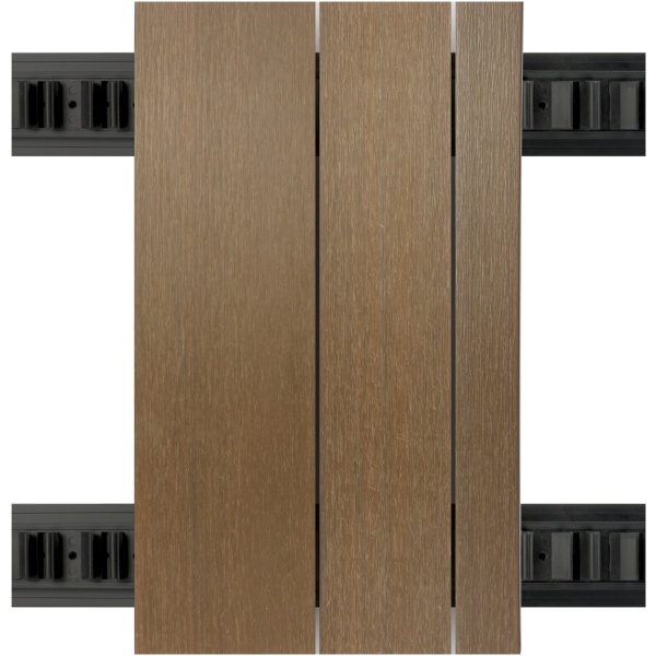 Composiet Gevelbekleding NewClick Teak Barcode Mix 290cm