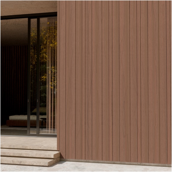 Composiet Gevelbekleding NewClick Teak Barcode Mix 290cm