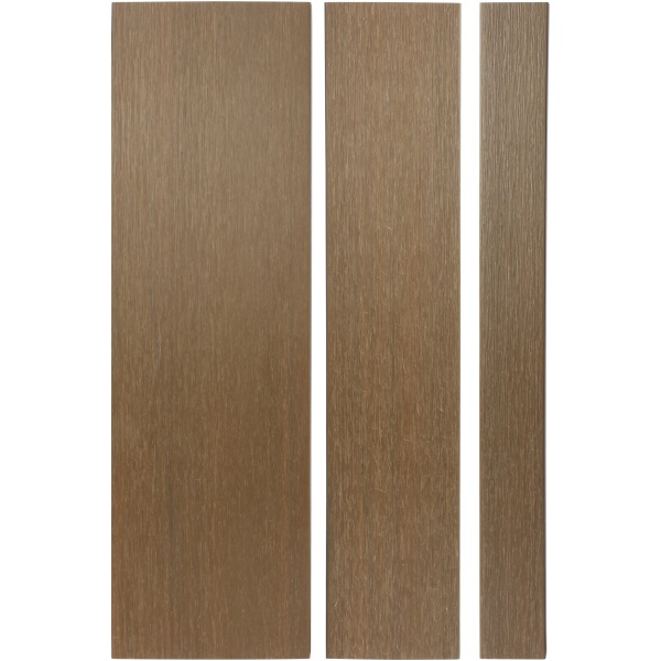 Composiet Gevelbekleding NewClick Teak Barcode Mix 290cm (per m2)