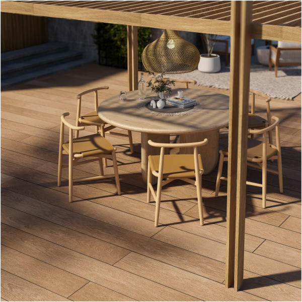 NewDeck Vlonderplank Copper Teak 244×20x2.8cm