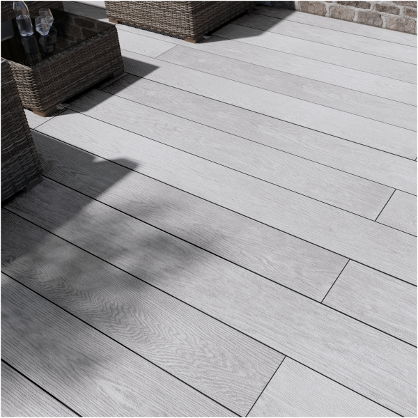 NewDeck Vlonderplank Weathered Grey 244×20x2.8cm