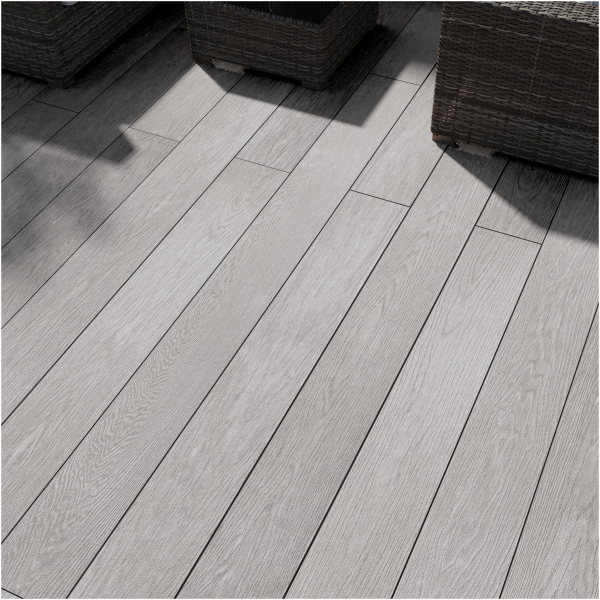NewDeck Vlonderplank Weathered Grey 244×20x2.8cm