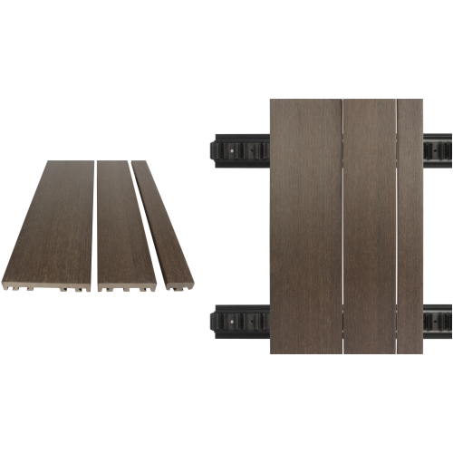 Samples Composiet Gevelbekleding NewClick Latten