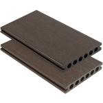 Composiet vlonderplank Walnoot Woodbrushed – onderhoudsvrij terras | Clalux via Buitenpaneel