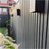 Composiet Gevelbekleding Rhombus Zwart 22,5 x 290cm