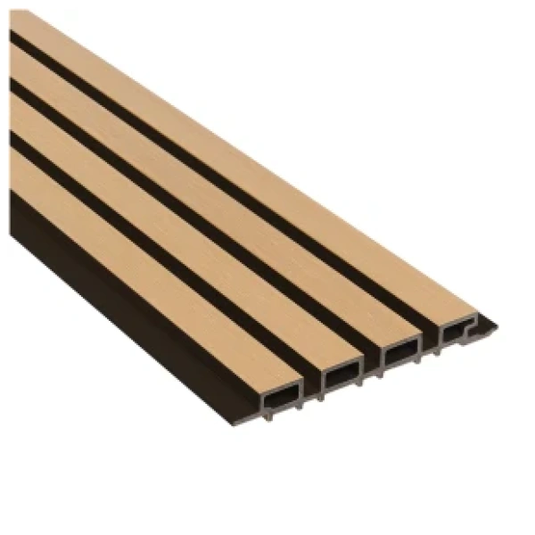 Composiet Gevelbekleding Rhombus Eiken/Zwart 22,5 x 290cm (restpartij bundel 27st.)