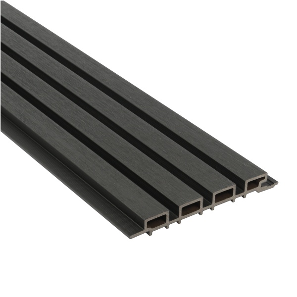 Composiet Gevelbekleding Rhombus Zwart 22,5 x 290cm