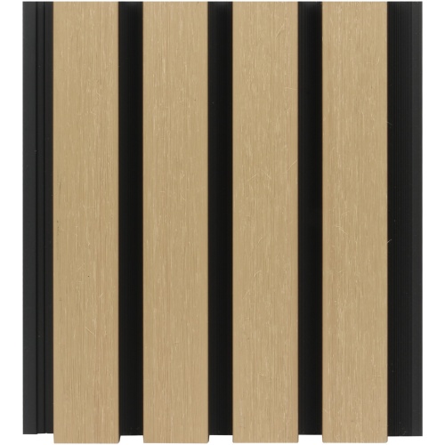 smp-small-bic-oak Sample Composiet Gevelbekleding Rhombus Smal Bicolor Rustiek Eiken