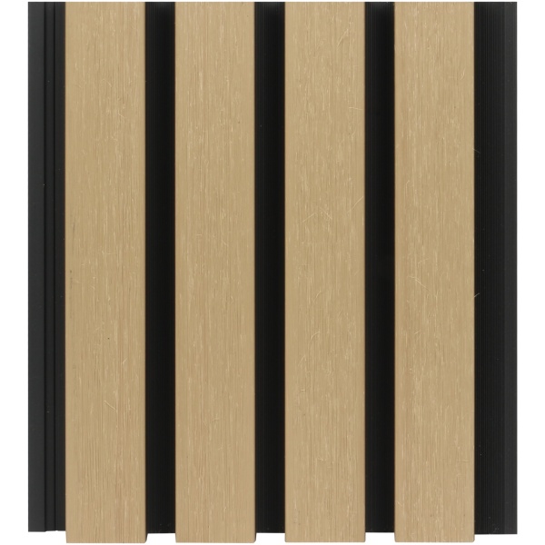 Sample Composiet Gevelbekleding Rhombus Smal Bicolor Rustiek Eiken